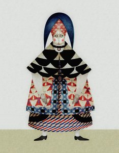 Verspielte Volksfigur