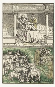 Joseph deutet die Träume des Pharao