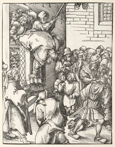 Martyrium des Hl. Jakobus der Jüngere von Lucas Cranach