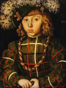 Porträt von Johann Friedrich, später Kurfürst der Großmütige von Sachsen, 1509