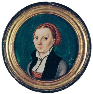 Porträt von Katharina von Bora, Ehefrau von Martin Luther