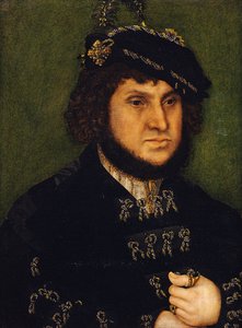 Porträt von Kurfürst Herzog Johann der Beständige von Sachsen von Lucas Cranach