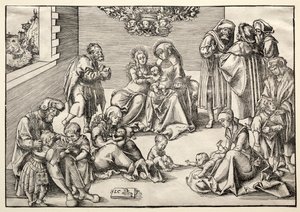 Die Heilige Familie und Verwandte