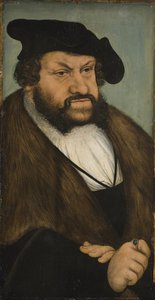 Porträt des Kurfürsten Johann der Beständige von Sachsen (1468-1532)