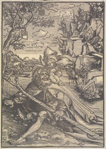 Der heilige Christophorus von Lucas Cranach d.Æ.