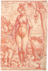Venus und Amor von Lucas Cranach d.Æ.