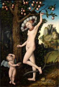Amor beklagt sich bei Venus