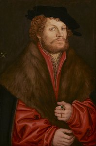 Bildnis des Moritz Büchner von Lucas Cranach the Elder