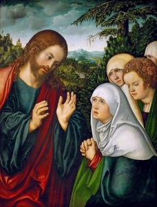 Christus nimmt Abschied von seiner Mutter