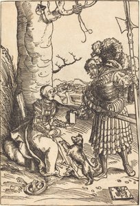David und Abigail von Lucas Cranach the Elder