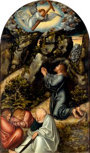 Christus am Ölberg von Lucas Cranach the Elder