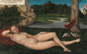 Quellnymphe von Lucas Cranach the Elder