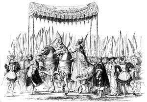 Kaiserlicher Umzug, 1529-1530 von Lucas Cranach the Elder