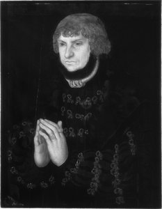 Johann der Beständige, Kurfürst von Sachsen von Lucas Cranach the Elder