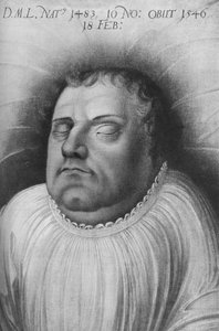 Martin Luther, deutscher Mönch, Priester, Theologieprofessor und zentrale Figur der protestantischen Reformation von Lucas Cranach the Elder