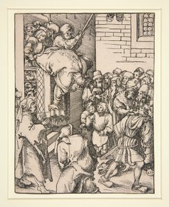 Martyrium des heiligen Jakobus Minor von Lucas Cranach the Elder