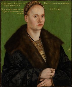 Porträt des Humanisten Christoph Scheurl von Lucas Cranach the Elder