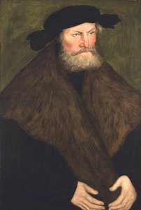 Porträt von Herzog Heinrich dem Frommen von Sachsen von Lucas Cranach the Elder