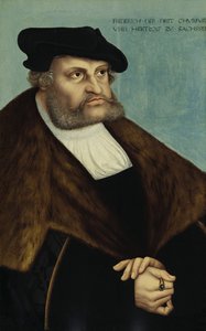 Porträt von Friedrich III., Kurfürst von Sachsen 1463-1525