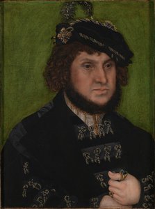 Porträt von Johann, Kurfürst von Sachsen von Lucas Cranach the Elder