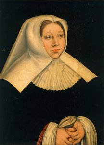 Porträt von Margarete von Österreich 1480-1530, ca. 1530 von Lucas Cranach the Elder