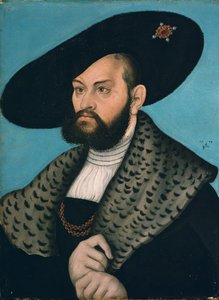 Porträt von Markgraf Albrecht von Brandenburg-Ansbach, Herzog von Preußen