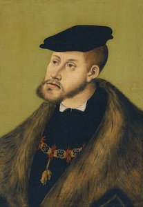 Porträt des Kaisers Karl V. 1500-1558, 1533