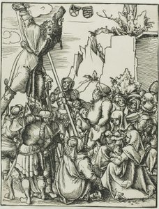 Heiliger Andreas, aus Das Martyrium der Apostel von Lucas Cranach the Elder
