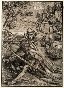 St. Christophorus von Lucas Cranach the Elder