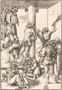 Die Geißelung von Lucas Cranach the Elder