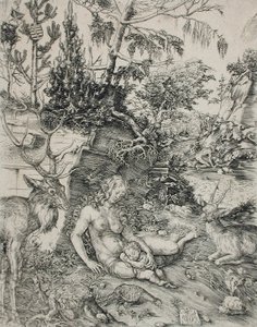 Die Buße des heiligen Johannes Chrysostomos von Lucas Cranach the Elder