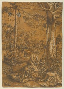 Die Buße des Heiligen Hieronymus von Lucas Cranach the Elder