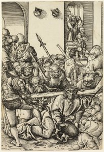 Der Weg nach Golgatha, aus der Passion von Lucas Cranach the Elder