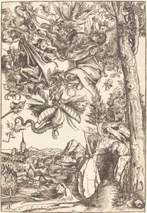 Die Versuchung des heiligen Antonius von Lucas Cranach the Elder