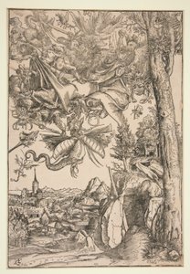 Die Leiden des heiligen Antonius von Lucas Cranach the Elder