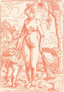 Venus und Amor von Lucas Cranach the Elder