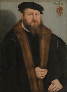 Porträt eines Mannes, 1557 von Lucas Cranach the Younger