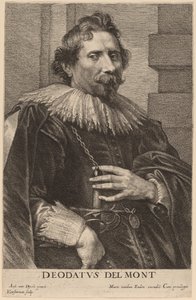 Deodat Delmont von Lucas Emil Vorsterman after Sir Anthony van Dyck
