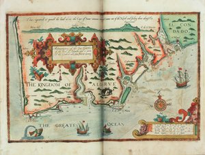 Eine Beschreibung der Küsten des Landes Algarbe und eines Teils des Condado mit ihrer Darstellung und Öffnung, ca. 1588 (Zeichnung)