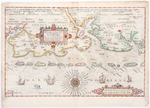 Ostfriesland 1584 Karte von Waghenaer