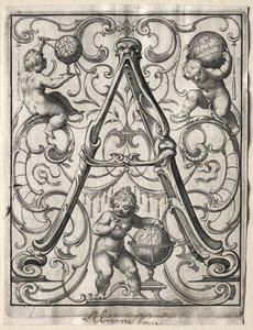 Neues ABC-Heft: A, 1627 von Lucas Kilian