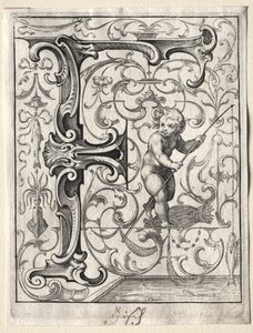 Neues ABC-Heft: F, 1627 von Lucas Kilian
