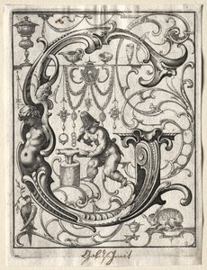 Neues ABC-Heft: G, 1627 von Lucas Kilian