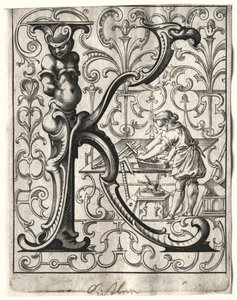 Neues ABC-Büchlein: K, 1627 von Lucas Kilian