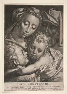 Die Heilige Familie mit dem Heiligen Johannes
