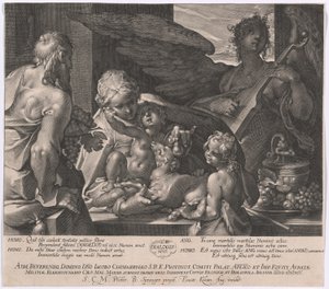 Die Heilige Familie mit dem jungen Johannes dem Täufer