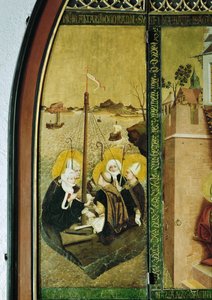 Reise des Heiligen Lazarus und der Heiligen Magdalena und Maria