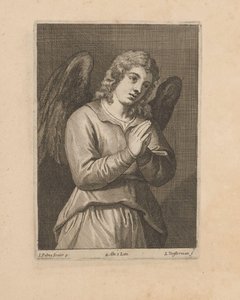 Engel mit gekreuzten Armen von Lucas Vorsterman (II)
