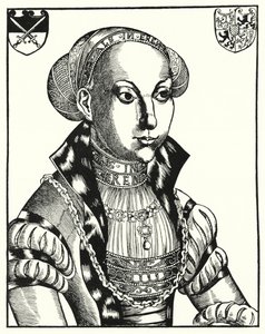 Sybille von Cleve, Gemahlin von Johann Friedrich I., Kurfürst von Sachsen von Lucas the Elder (after) Cranach