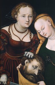 Judith mit dem Kopf des Holofernes von Lucas Cranach dem Älteren